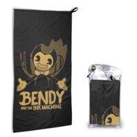 Bendy and The Ink 40 * 80cm Khăn Đi Biển Microfiber Nhanh Khô Và Không Cát Khăn Cho Người Lớn Trẻ Em Nam Nữ