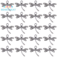 Benecreat 1 Hộp 100 Chiếc Bạc Chuồn Chuồn Bay Số Lượng Lớn Quyến Rũ Côn Trùng Hợp Kim Tây Tạng Mùa Xuân Bướm Quyến Rũ Để Làm Đồ Trang Sức Làm Quyến Rũ Cung Cấp Móc Khóa Bông Tai Dangles