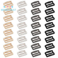 Benecreat 1 Hộp 32 Cái 4 Màu Hợp Kim Kẽm Quần Lót Dây Đeo Khóa Áo Ngực Móc Số 9 Hình Hỗn Hợp Màu 15.5x20x2.5mm Đường Kính Trong: 2.5x15mm 8 Cái / màu