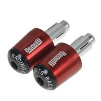 Benelli TNT135 TNT300 TNT600 BN302 BN600 Tay Cầm Đầu 1 Cặp 7 / 8 "22MM CNC Thanh Nhôm Cuối Tay Cầm Thanh Cầm Nắp Tay Cầm Thanh Trượt Phụ Kiện Xe Máy