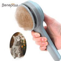 Benepaw Bộ cọ chải lông thú cưng tiện dụng Benepaw Công cụ phủ lông cho chó nhỏ vừa lớn Mèo Tự làm sạch Lưỡi thép không gỉ Dễ dàng chải lông Massage Áo khoác khỏe mạnh