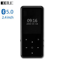 BENJIE Máy Nghe Nhạc MP3 Bluetooth K11 Máy Nghe Nhạc Lossless Cầm Tay Máy Nghe Nhạc Walkman Mini Bằng Kim Loại Máy Nghe Nhạc Bỏ Túi Thể Thao Có Đài FM Máy Ghi Âm Đồng Hồ Sách Điện Tử Xem Ảnh Hỗ Trợ Mở Rộng Thẻ TF