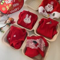 Benming Năm Lễ Hội Quần Lót Đỏ Nữ Cotton Nguyên Chất Giữa Eo Bé Gái Mông Dễ Thương Nơ Ngọt Ngào Nữ Tam Giác Đầu nysuhsaodvn20250114