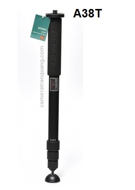 Chân máy ảnh Monopod Benro A38T - 161.0cm / Đen