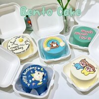 BENTO CAKE - Bánh kem bơ gato mini (ship HOẢ TỐC nội thành TPHCM)