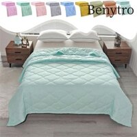 Benytro Chăn làm mát, Chăn điều hòa thoáng khí hiệu ứng lạnh, Chăn làm mát màu trơn thân thiện với da mùa xuân mùa hè