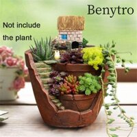 Benytro Chậu Hoa Văn Phòng Trang Trí Nhà Giỏ Máng Hộp Giường Trồng