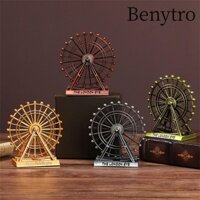 Benytro Ferris Bánh Xe Mô Hình Trang Trí Nhà Cửa Retro Bắc Âu Thủ Công Có Thể Xoay Được