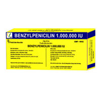 Benzylpenicilin 1.000.000 IU điều trị nhiễm khuẩn như viêm xương tủy, viêm màng não