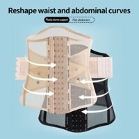 Beonlema Thoáng Khí Eo Huấn Luyện Body Shaper Corset Lưng Body Shaper Đai Giảm Béo Cho Nữ