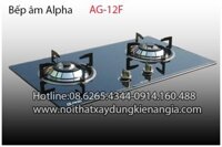 Bếp 2 gas Alpha AG-12F