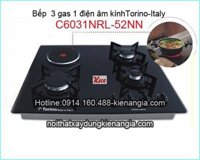 Bếp 3 gas 1 điện Torino-C6031NRL-52NN