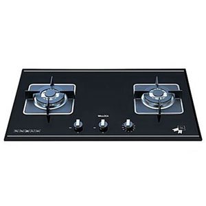 Bếp gas âm Malloca AS-9402B (AS-9402-B) - Bếp đôi - Công suất: 2x3.8KW , Kích thước bếp: W850 x D490 x H75mm