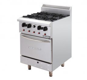 Bếp âu 4 họng có lò nướng Berjaya DRO4-17