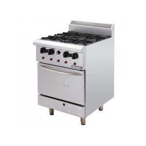 Bếp âu 4 họng có lò nướng Berjaya DRO4-17