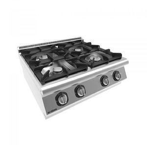 Bếp âu 4 họng có lò nướng Inoksan INO-7KG