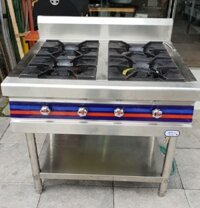 Bếp Âu 4 Họng Nhập Khẩu (Có Chân Bệ) BBQ- BAA-04-TQ