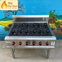 bếp âu 6 họng, bếp ga công nghiệp 6 họng
