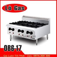 Bếp âu 6 họng gas Berjaya OB6-17