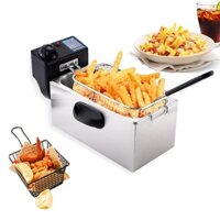 Bếp chiên 4L, bếp chiên nhúng điện đơn cao cấp nhanh sôi, tiết kiệm dầu