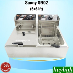Bếp chiên đôi Sunny SN02