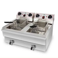 Bếp chiên nhúng điện 1 ngăn 8L có vòi (8lit)