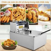 Bếp chiên nhúng điện, Bếp Chiên điện ngập dầu SUNNY- SN01 Siêu Bền - BH 12 Tháng
