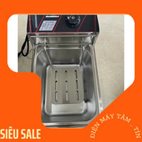 Bếp Chiên Nhúng Điện, Bếp Chiên Đơn 6 Lít Công Suất 2500W Hệ Thống Gia Nhiệt Kép Nóng Nhanh, Sôi Mạnh (VIP)