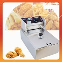 Bếp chiên nhúng điện chiên cá viên inox cực tốt