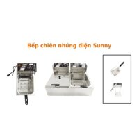 BẾP CHIÊN NHÚNG ĐIỆN ĐÔI 12L- HÀNG SUNNY CHÍNH HÃNG