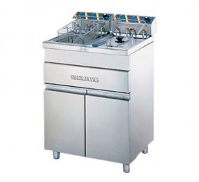 Bếp chiên nhúng điện đôi Berjaya FSSDF 12D