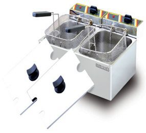 Bếp chiên nhúng điện đôi Berjaya DF11D