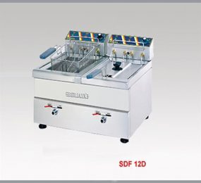Bếp chiên nhúng điện đôi Berjaya SDF12D
