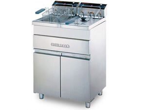 Bếp chiên nhúng điện đôi Berjaya FSSDF 12D