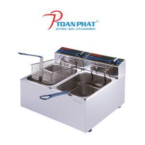 Bếp chiên nhúng điện đôi Berjaya DF11D