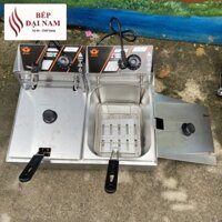 Bếp chiên nhúng đôi 12L
