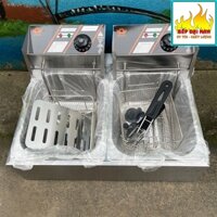 bếp chiên nhúng đôi, bếp chiên ngập dầu