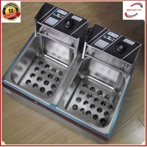 Bếp chiên nhúng đôi điện Wailaan EF-82