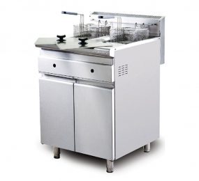 Bếp chiên nhúng đôi dùng gas Berjaya FSGDF11D