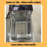 Bếp chiên nhúng đơn 6 lít bằng điện - Bếp chiên ngập dầu 6 lít - Nồi chiên ngập dầu,chiên gà rán,khoai tây chiên,... (I)