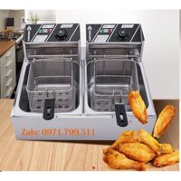 Bếp Chiên Nhúng Dùng Điện - Bếp Đôi I81