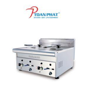 Bếp chiên nhúng gas đôi Berjaya GDF-11D