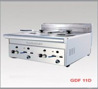 Bếp chiên nhúng gas đôi BERJAYA GDF11D - Hàng chính hãng