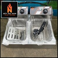 Bếp chiên nhúng giá rẻ, bếp chiên để bàn 1 ngăn, 2 ngăn