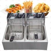 Bếp chiên nhúng ngập dầu 2 ngăn (BS-82)