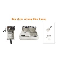 Bếp chiên nhúng sunny , bếp chiên nhúng sunny điện đôi 12L