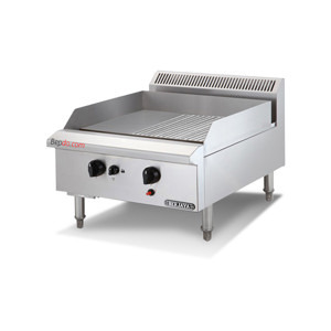 Bếp chiên nửa phẳng nửa nhám dùng gas Berjaya GG2BHR-17