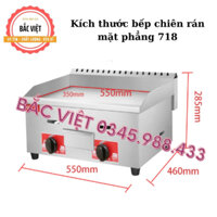 Bếp chiên rán mặt phẳng mã Gh718 - Bảo hành 12 tháng