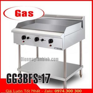 Bếp chiên rán  phẳng dùng gas BERJAYA GG3BFS-17
