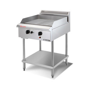Bếp chiên rán phẳng nửa vân dùng gas GG2BHRFS-17